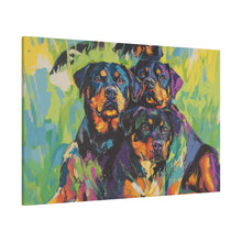 Load image into Gallery viewer, Rottweilers Canvas Art
