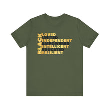 Load image into Gallery viewer, Empowered Black Pride Tee - Unisex Jersey Short Sleeve Shirt