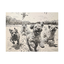 Load image into Gallery viewer, Dogs at Play