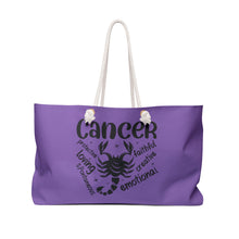 Load image into Gallery viewer, Weekender Bag - Cancer