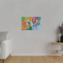 Load image into Gallery viewer, French Bulldog Canvas Art Print