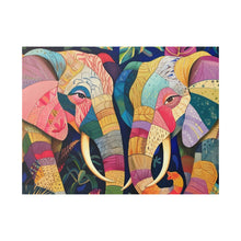 Load image into Gallery viewer, Colorful Elephants