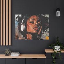 Load image into Gallery viewer, Music Vibes Canvas Art - Stretched Matte 1.25"
