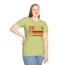 Load image into Gallery viewer, Unisex Softstyle T-Shirt - Juneteenth
