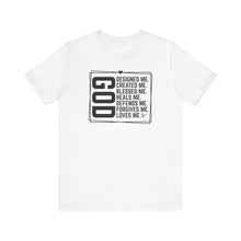 Load image into Gallery viewer, Inspirational God Quote Unisex Jersey Tee