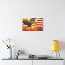 Load image into Gallery viewer, Patriotic Eagle Canvas Art - Inspirational Home Decor