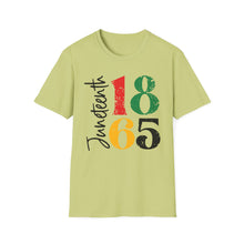 Load image into Gallery viewer, Unisex Softstyle T-Shirt - Juneteenth 1865