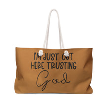 Load image into Gallery viewer, Trusting God Weekender Bag
