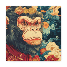 Load image into Gallery viewer, Lunar Year of the Monkey - Matte Canvas