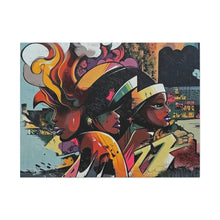 Load image into Gallery viewer, Vibrant Afrocentric Matte Canvas Art - Inspirational Wall Decor