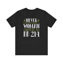 Load image into Gallery viewer, Never Underestimate A Woman Unisex Jersey Tee