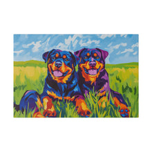 Load image into Gallery viewer, Rottweiler Canvas Art