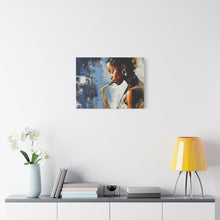 Load image into Gallery viewer, Saxophone Art Canvas, Music Lover Decor, Jazz Wall Art, Unique Gift for Musicians, Home Office Decoration, Inspirational Artwork