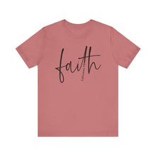 Load image into Gallery viewer, Faith Unisex Jersey Short Sleeve Tee - Inspirational Ephesians 3:20 Shirt