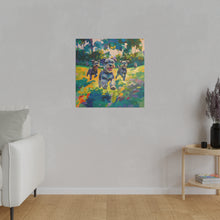 Load image into Gallery viewer, Vibrant Schnauzer Dogs Canvas Wall Art