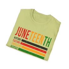 Load image into Gallery viewer, Unisex Softstyle T-Shirt - Juneteenth