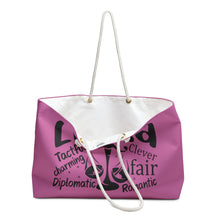 Load image into Gallery viewer, Weekender Bag - Libra