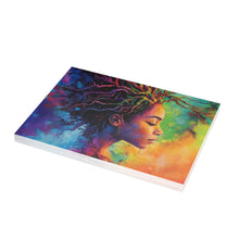 Load image into Gallery viewer, Grounded Woman of Color Postcard Bundles (envelopes included)