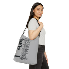 Load image into Gallery viewer, Adjustable Tote Bag (AOP) - I am
