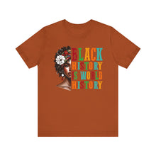 Load image into Gallery viewer, Empowering Black History Tee - Unisex Jersey Short Sleeve Shirt