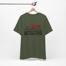 Load image into Gallery viewer, Armchair Detective Tee - Unisex Jersey Short Sleeve Shirt for Mystery Lovers