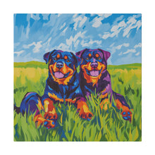 Load image into Gallery viewer, Rottweiler Canvas Art