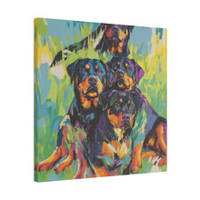 Load image into Gallery viewer, Rottweilers Canvas Art