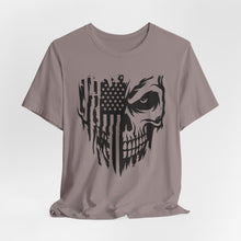 Load image into Gallery viewer, Rebellion Skull USA Graphic Tee - Unisex Short Sleeve