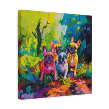 Load image into Gallery viewer, French Bulldog Canvas Art