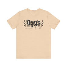 Load image into Gallery viewer, Dogs Are My Favorite People Unisex Tee - Perfect Gift for Dog Lovers