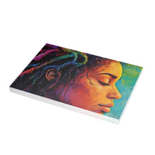 Load image into Gallery viewer, Grounded Woman of Color Postcard Bundles (envelopes included)