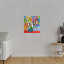 Load image into Gallery viewer, French Bulldog Canvas Art Print