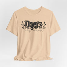 Load image into Gallery viewer, Dogs Are My Favorite People Unisex Tee - Perfect Gift for Dog Lovers