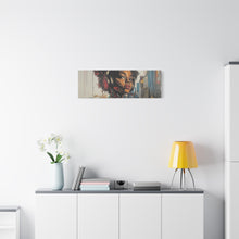 Load image into Gallery viewer, Urban Chic Canvas Art - Vibrant Female Portrait with Headphones