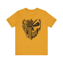 Load image into Gallery viewer, Rebellion Skull USA Graphic Tee - Unisex Short Sleeve