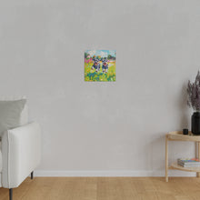 Load image into Gallery viewer, Playful Schnauzer Dogs Canvas Art