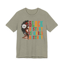 Load image into Gallery viewer, Empowering Black History Tee - Unisex Jersey Short Sleeve Shirt