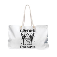 Load image into Gallery viewer, Weekender Bag - Gemini