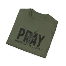 Load image into Gallery viewer, Inspirational Unisex Pray T-Shirt - Softstyle Casual Wear