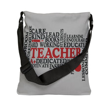 Load image into Gallery viewer, Adjustable Tote Bag (AOP) - Teacher