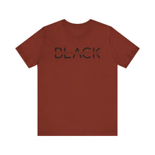 Load image into Gallery viewer, Unisex Jersey Tee - Black Love Pride History Shirt