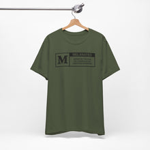 Load image into Gallery viewer, Unisex Jersey Tee - "Melanated" Graphic Short Sleeve Shirt