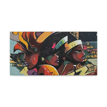 Load image into Gallery viewer, Vibrant Afrocentric Matte Canvas Art - Inspirational Wall Decor