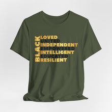 Load image into Gallery viewer, Empowered Black Pride Tee - Unisex Jersey Short Sleeve Shirt