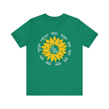 Load image into Gallery viewer, You Are Amazing Sunflower Tee | Inspirational Unisex Jersey Short Sleeve T-Shirt