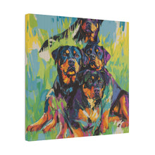 Load image into Gallery viewer, Rottweilers Canvas Art