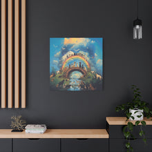Load image into Gallery viewer, Rainbow Bridge Dog Canvas Artwork - Pet Lovers Home Decor