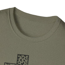 Load image into Gallery viewer, Leopard Print Pray Unisex Softstyle T-Shirt – Faith-Inspired Casual Wear