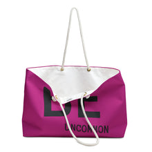 Load image into Gallery viewer, Weekender Bag - Be Uncommon