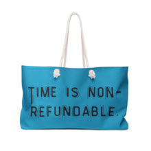 Load image into Gallery viewer, Weekender Bag - Time